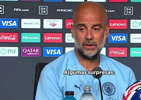 Guardiola confunde Botafogo com Flamengo ao citar adversário do Atlético de Madrid
