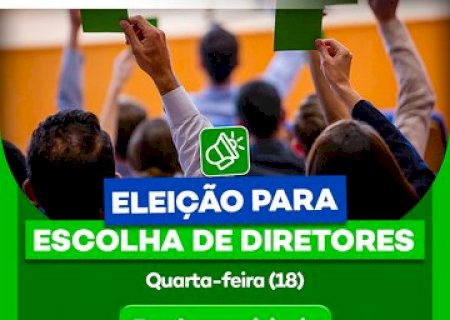 Escolas Municipais de Nova Andradina elegem novos diretores nesta quarta-feira