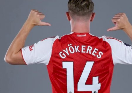 Arsenal: camisa de Gyökeres tem venda recorde e derruba site