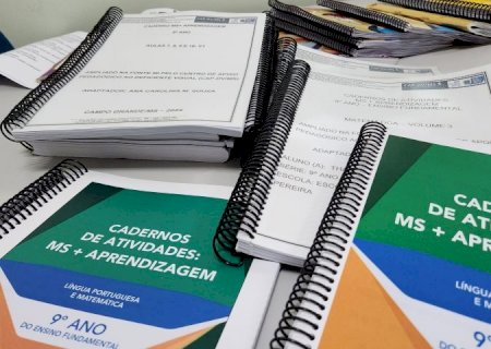 Cadernos MS+Aprendizagem reforçam preparação para o Saeb e promovem inclusão pedagógica