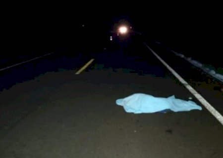 Pedestre morre atropelado por carro na rodovia MS-379