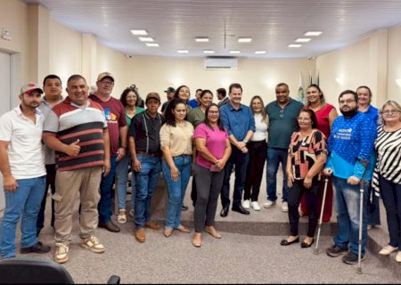 Renato Câmara se reúne com agentes de saúde em Corguinho e celebra avanço da PEC 14
