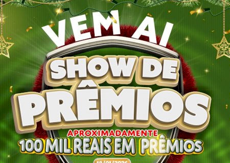 Show de Prêmios 2025 já movimentar o comércio de Batayporã com mais de 100 mil reais na economia local