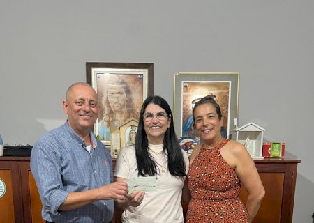 Prefeitura de Taquarussu reforça apoio ao Hospital do Amor com doação de mais de R$ 41 mil