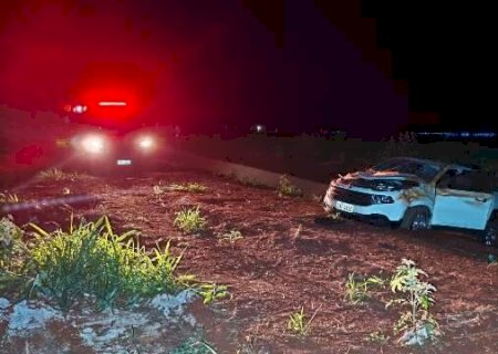 Produtor rural perde controle e morre em capotagem na MS-276