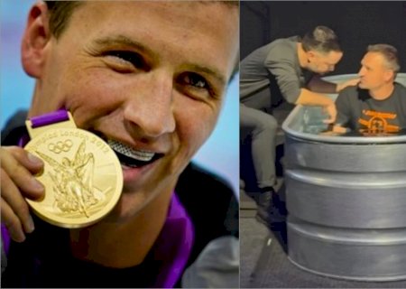 Medalhista olímpico Ryan Lochte se converte e é batizado