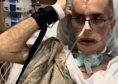 Comandante baleado na cabeça durante operação apresenta sinais de recuperação