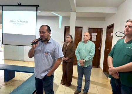 Taquarussu realiza ações do Novembro Azul e reforça importância da prevenção ao câncer de próstata