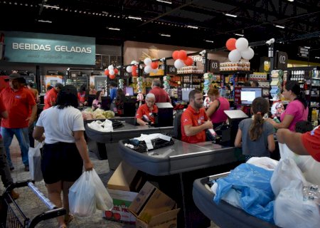 Batayporã ganha novo grande supermercado com reinauguração do Supermercado Jesus