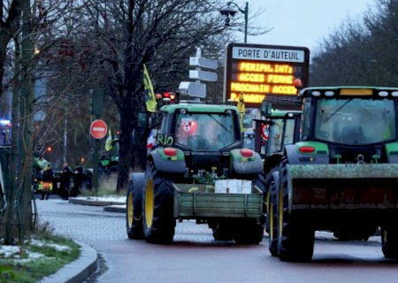 Agricultores franceses fazem novo protesto contra acordo Mercosul-UE
