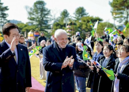 Na Coreia do Sul, Lula relaciona 8/1 à tentativa de golpe no país asiático