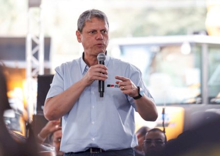 Estamos inteiramente à disposição de Flávio, diz Tarcísio