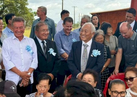Hashioka participa de homenagem aos 70 anos da imigração japonesa em Vicentina