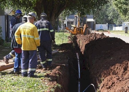 Com obras em execução, 49 municípios avançam na universalização do saneamento em MS