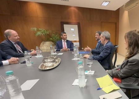 Em reunião no Paraguai, 1º secretário representa a ALEMS e defende indústrias de MS