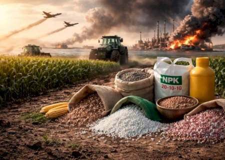 Guerra entre EUA e Irã pode disparar preço da ureia e pressionar custo da safra no Brasil