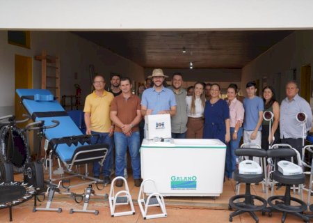 Saúde de Batayporã recebe novos equipamentos para a Sala de Fisioterapia