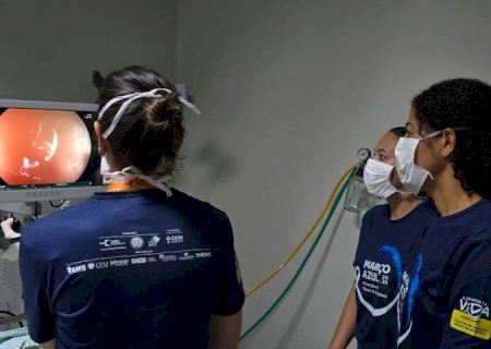 Março Azul: HRMS realiza mutirão de exames para prevenção do câncer de intestino