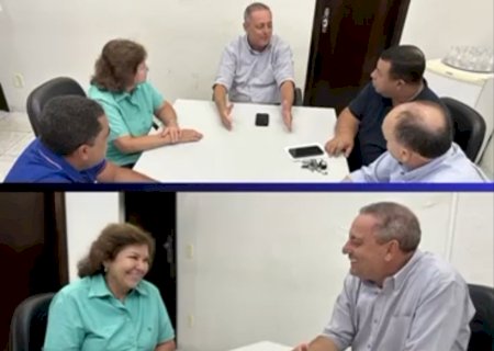 Ex-deputada Dione Hashioka cumpre agenda em Taquarussu e reforça parcerias