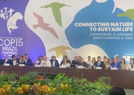 Em Campo Grande, Lula cobra 'ação coletiva' para proteger espécies migratórias