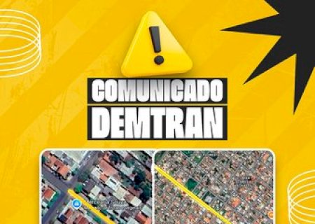 Trânsito de Nova Andradina terá interdições temporárias neste sábado e domingo
