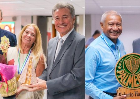 Hashioka homenageia dois artesãos com Medalha Conceição dos Bugres na Alems