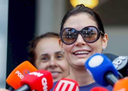 “Meu galego está animado”, diz Michelle sobre Bolsonaro
