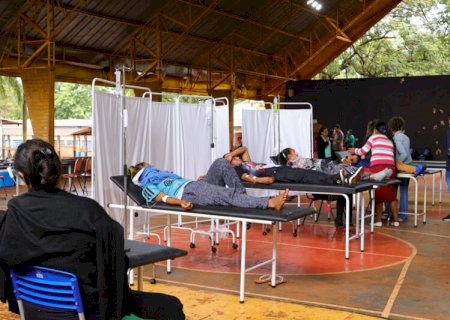 'Hospital de campanha' contra chikungunya é desativado na Reserva Indígena