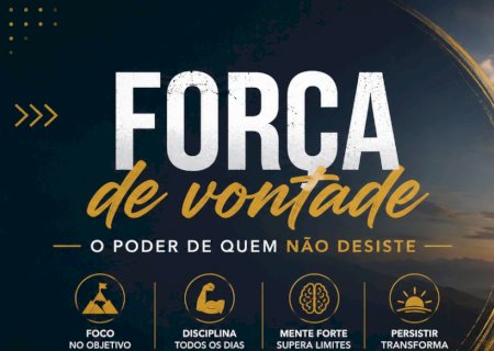 Força de vontade: o poder de quem não desiste