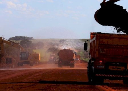 Corredor de integração e prosperidade, obra na rodovia MS-355 inicia em pleno vapor