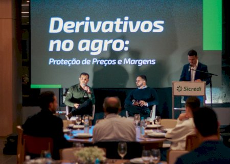 Sicredi Centro-Sul MS/BA promove palestra sobre derivativos no agro para produtores rurais