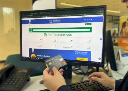 Cidadão já pode parcelar serviços de habilitação em MS diretamente no portal Meu Detran