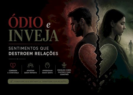 Ódio e inveja: sentimentos que destroem relações