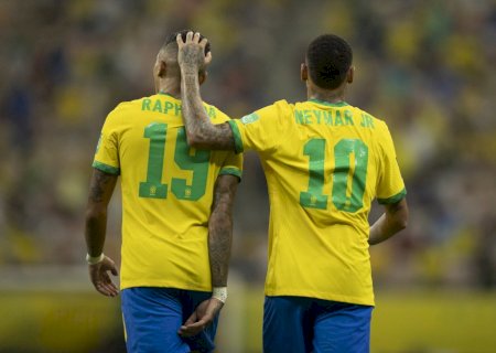 Raphinha faz coro por Neymar na Copa: 'É o cara do hexa'