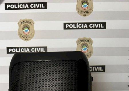 Polícia Civil esclarece furto em Batayporã e recupera caixa de som JBL avaliada em mais de R$ 2 mil