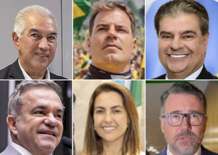 Pesquisa para o Senado aponta Reinaldo na liderança, seguido por Contar e Nelsinho