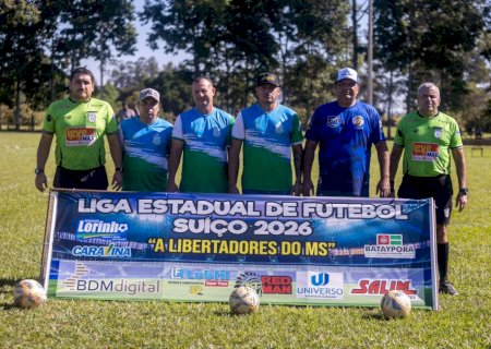 Goleadas e grandes jogos movimentam mais uma rodada da Liga Estadual de Futebol Society em Batayporã