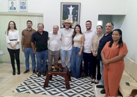 Vice-Governador de Mato Grosso do Sul visita Batayporã e reforça diálogo com lideranças municipais