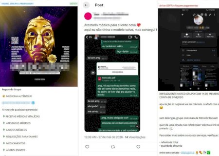 Atestados médicos falsos são vendidos por R$ 40 no WhatsApp e no Telegram