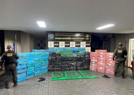 SUV furtada escondia 2 toneladas de maconha avaliadas em R$ 4 milhões
