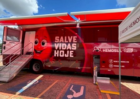Junho Vermelho mobiliza doadores e leva Hemosul Móvel para municípios de Mato Grosso do Sul