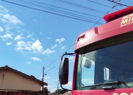 Curto-circuito em residência mobiliza Corpo de Bombeiros em Nova Andradina