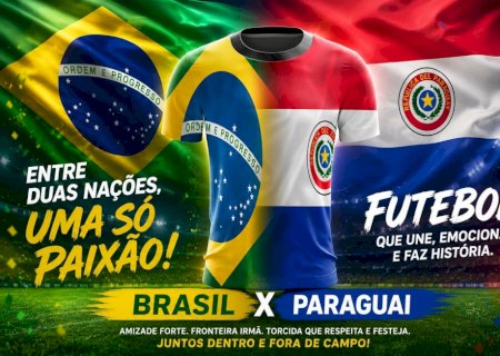 Entre duas nações, uma só paixão: o futebol une brasileiros e paraguaios em noite histórica
