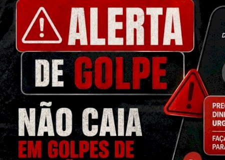 Polícia Militar alerta sobre golpes aplicados por meio de ligações e mensagens solicitando dinheiro ou transferências via PIX