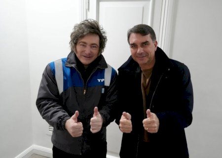 Milei diz que viajará ao Brasil para apoiar candidatura de Flávio | G1