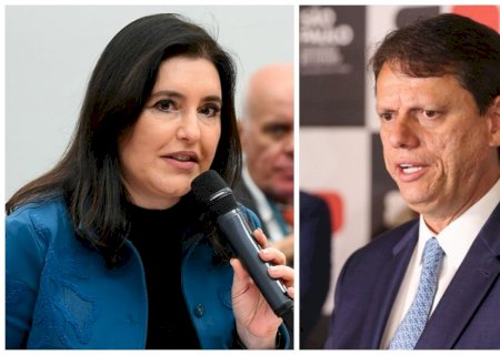 'Pago imposto em SP há 10 anos', diz Tebet sobre críticas de Tarcísio à pré-candidatura ao Senado; Marina cita 'preconceito'