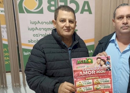 Batayporã: presidente da ACEB reforça convite para participação na Campanha do Amor 2026