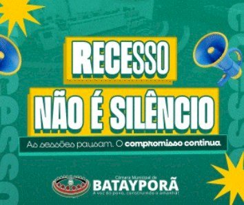 Recesso na Câmara de Batayporã não significa paralisação do trabalho dos vereadores