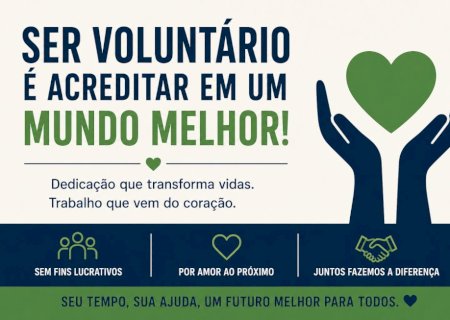 O desafio de ser voluntário: quando a dedicação nasce da vontade de transformar vidas