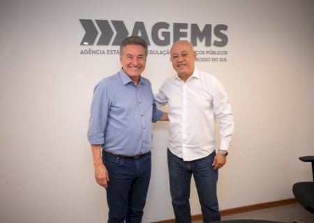 Hashioka reforça parceria entre Mato Grosso do Sul e Paraná em agenda na Agems
